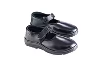 Lancer Kids' School Uniform Shoes with Hook-and-Loop Strap