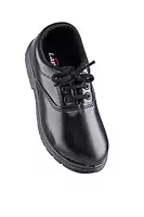 Lancer Tango Kids' Black School Uniform Shoes with Laces