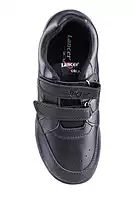 Lancer Black Double Velcro Uniform Shoes