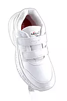 LANCER Wagon Kids' White Velcro Shoes
