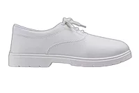 LANCER White Lace-Up School Uniform Shoes