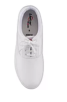 LANCER White Lace-Up School Uniform Shoes