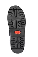 Lancer Black Lace-Up Uniform Shoes