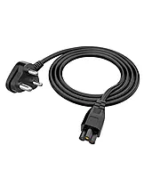 Portronics Konnect G3 - Solid Laptop Power Cable with 1.2m length, 350W Load capacity (Black)