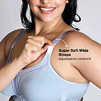Nykd By Nykaa Everyday Cotton M-Frame Bounce Control Non-Padded Non-Wired Bra NYB101