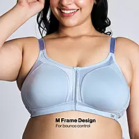Nykd By Nykaa Everyday Cotton M-Frame Bounce Control Non-Padded Non-Wired Bra NYB101