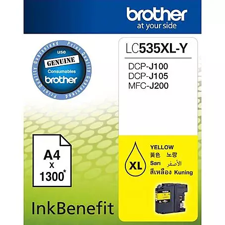Brother LC535XLY Ink Cartridge