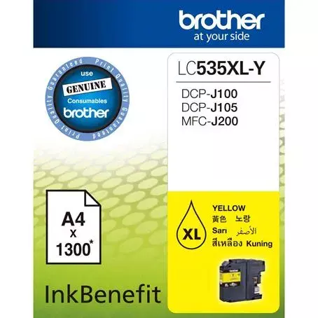 Brother LC535XLY Ink Cartridge