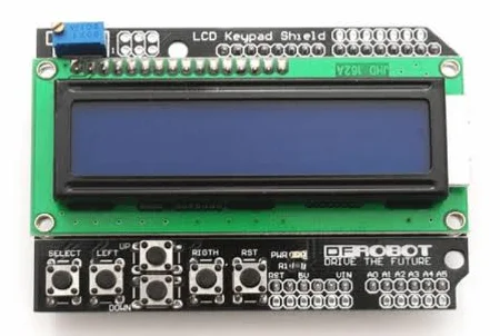 LCD Display Shield for Arduino (16x2 with Buttons) LCD Display Shield for Arduino (16x2 with Buttons)