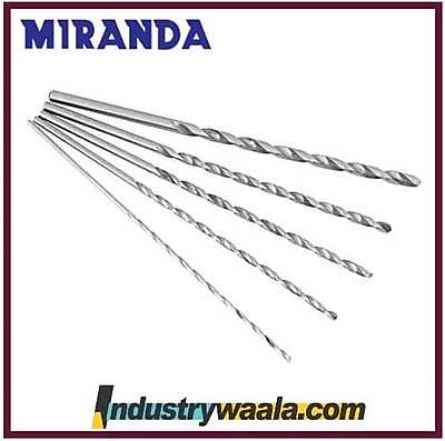 Miranda 12.00 X 250 MM FL 300 MM OAL Extra Long Series HSS Paraller Shank Drills