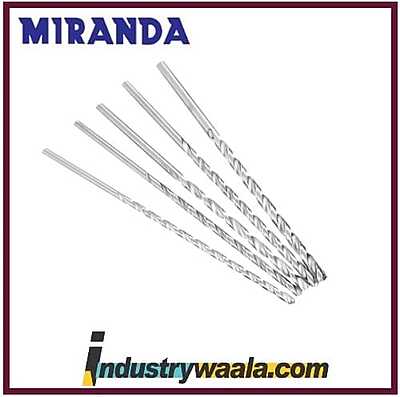 Miranda 12.00 X 250 MM FL 300 MM OAL Extra Long Series HSS Paraller Shank Drills