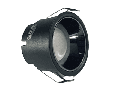 LED COB Down light - 18W Brezza (3in1) Black Body with Black Reflector
