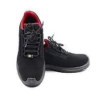 PERF Riley Low ESD Safety Shoes-Water Resistant Microfibre, Low Ankle Aluminium Toe,DD,PU Sole, LA