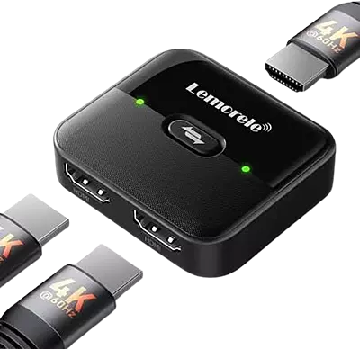 LEMORELE HDMI SWITCHER 2 IN 1 OUT HS001