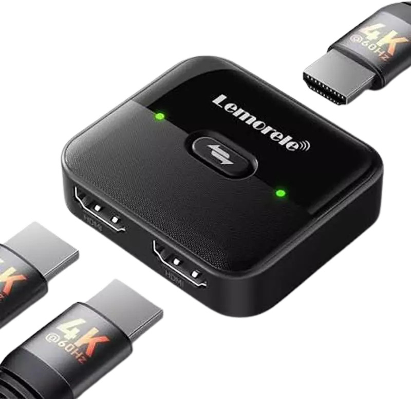 LEMORELE HDMI SWITCHER 2 IN 1 OUT HS001