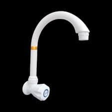 LEO - Taps & Fittings ( Crystal Collection) Wall Sink Tap