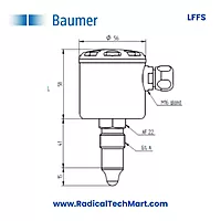 CleverLevel LFFS High Temperature Point Level Switch