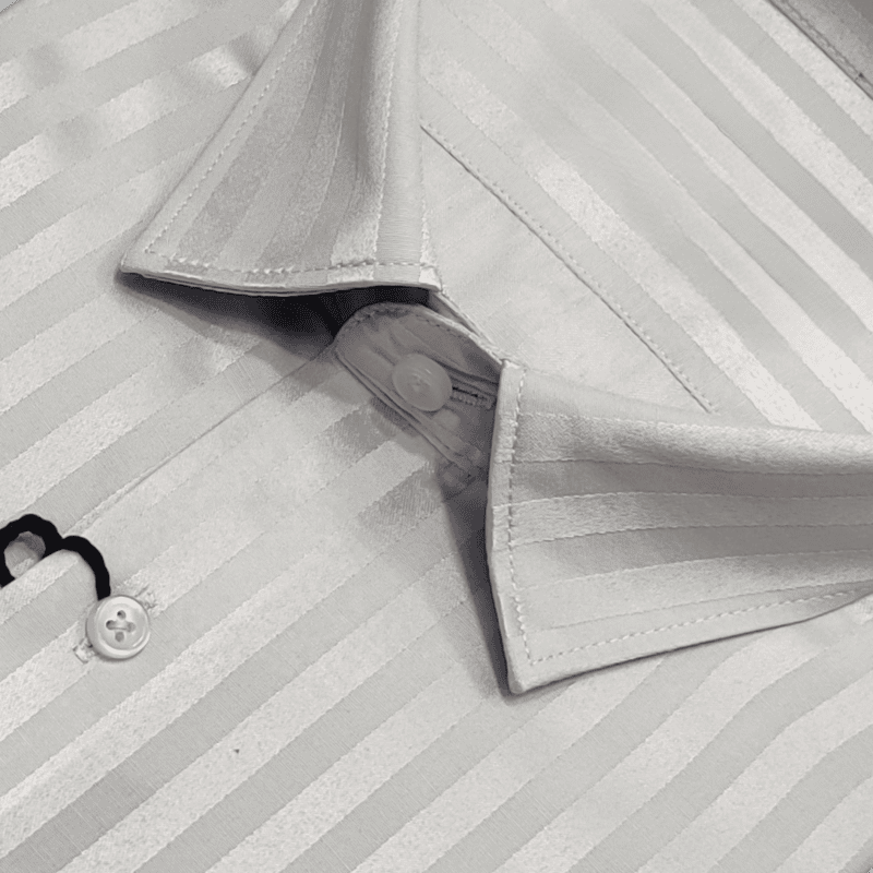 Stripes Cotton Blended Shirt Minsf917