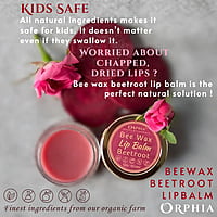 BEEWAX BEETROOT LIPBALM