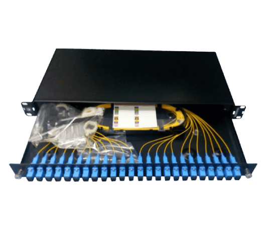 Digisol Channel SCS Fiber LIU Loaded Rackmount – Drawer Type