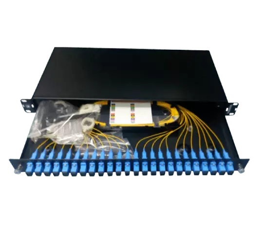 Digisol Channel SCS Fiber LIU Loaded Rackmount – Drawer Type