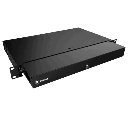 Digisol Channel SCS Fiber LIU, Slide Type, Unloaded, 24 Port