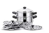 LLM Stainless Steel Multi Purpose Steamer and  Idli Maker 2 Litre