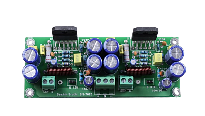 LM3886 AUDIO BOARD - SACHIN SHRUTHI
