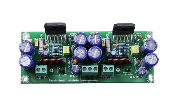 LM3886 AUDIO BOARD - SACHIN SHRUTHI