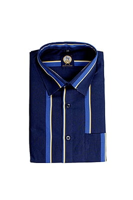 Blue Striped Shirts