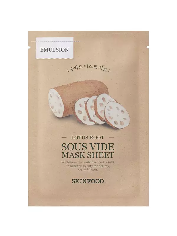 SKINFOOD LOTUS ROOT SOUS VIDE MASK SHEET