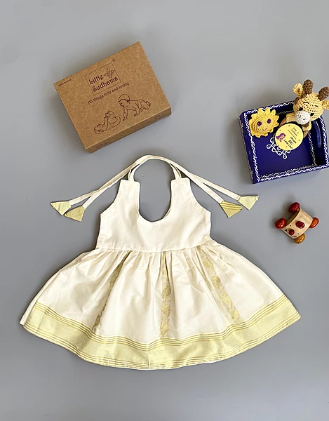 Newborn Baby Girl Cotton Dress (6-12 months) 6135