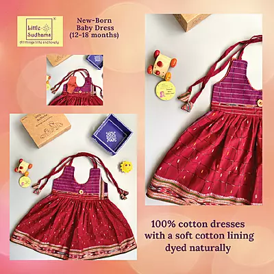 Newborn Baby Girl Dress 12046