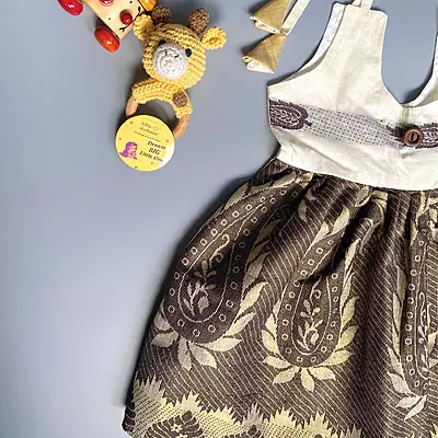 Newborn Baby Girl Dress 12039