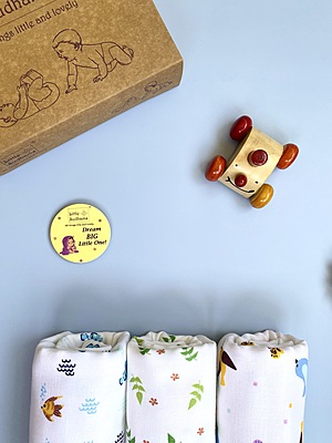 Muslin Cotton Baby Swaddle Blanket