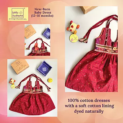 Newborn Baby Girl Dress 12044