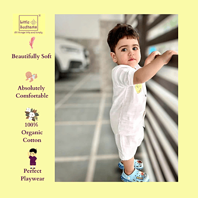 Muslin Cotton Short-Sleeve Set