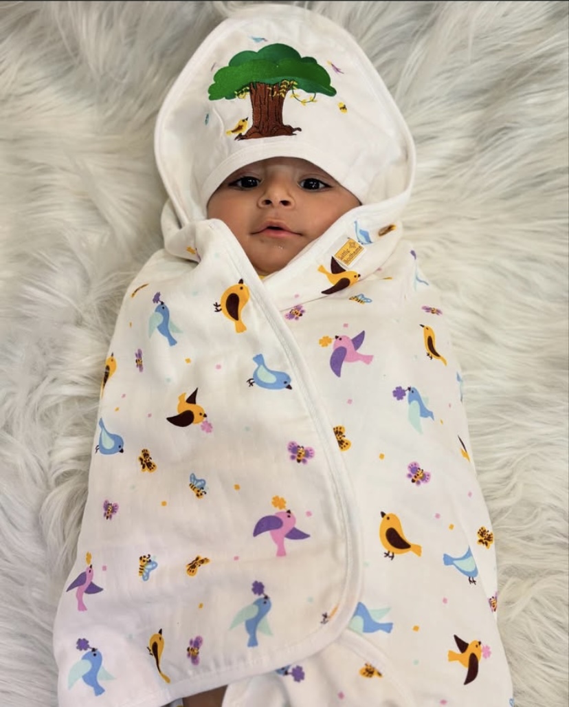 Muslin Cotton New-Born Baby Gift Set