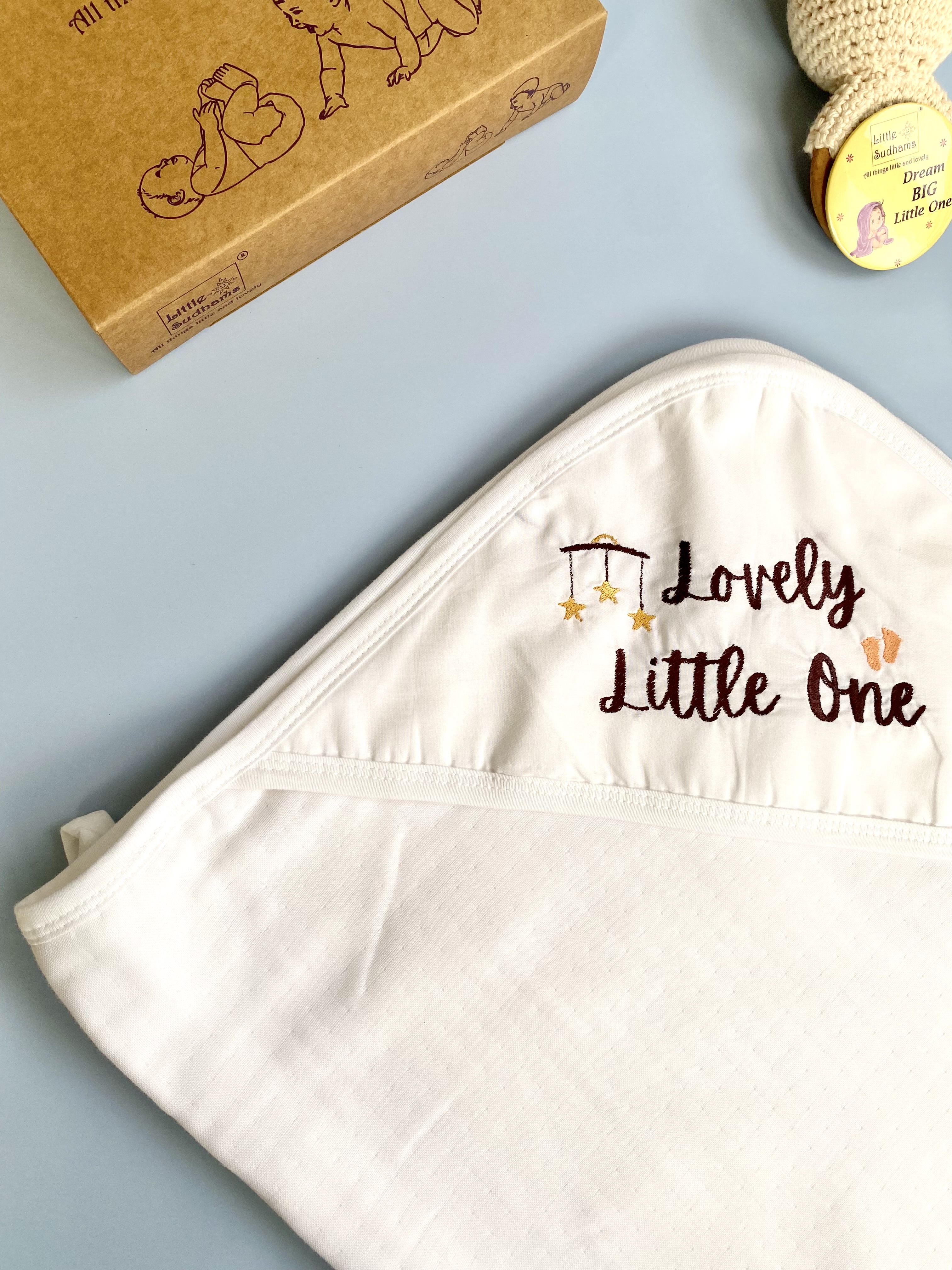Muslin Cotton New-Born Baby Gift Set