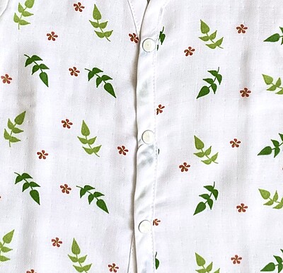 Muslin Cotton Short-Sleeve Set