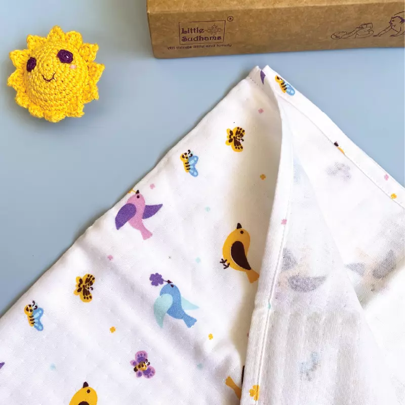 Muslin Cotton Baby Swaddle Blanket