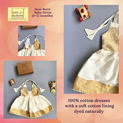 Newborn Baby Girl Dress 6123