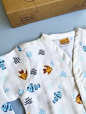 Muslin Cotton Full-Sleeve Set