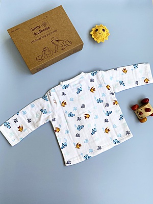 Muslin Cotton Full-Sleeve Set
