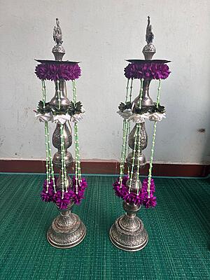 Petals and Rose Lamp Toran