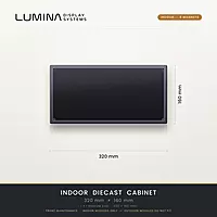 Aluminium Diecast 320 x 160 (8 magnets)