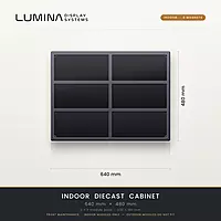 Aluminium Diecast 640 x 480 (8 magnets)