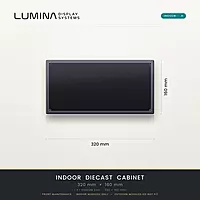 Aluminium Diecast Indoor 320x160H Lot1