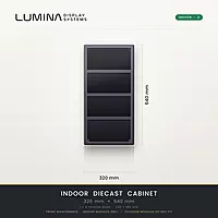 Aluminium Diecast Indoor 320x640D Lot1