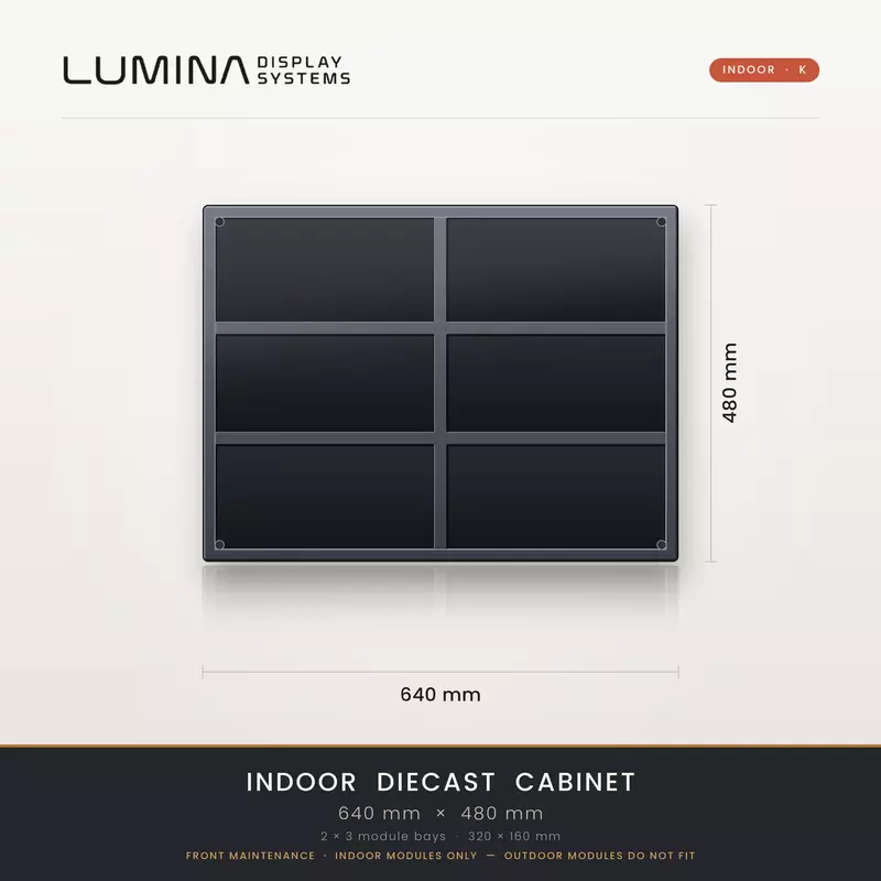 Aluminium Diecast Indoor 640x480K Lot1